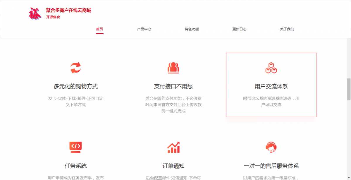 图片[3]-聚合云商城官网的源码分享-捌零源码