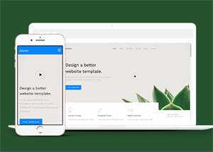 简洁广告公司HTML5模板下载-捌零源码