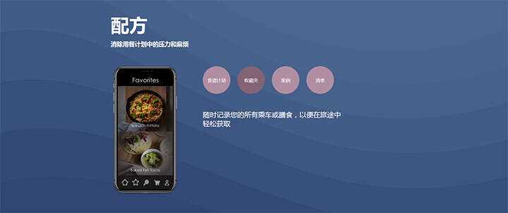 vue.js圆形tab选项卡标签图文切换效果-捌零源码