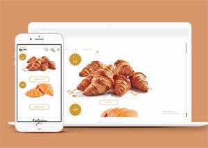 Bootstrap面包店订餐模板下载-捌零源码