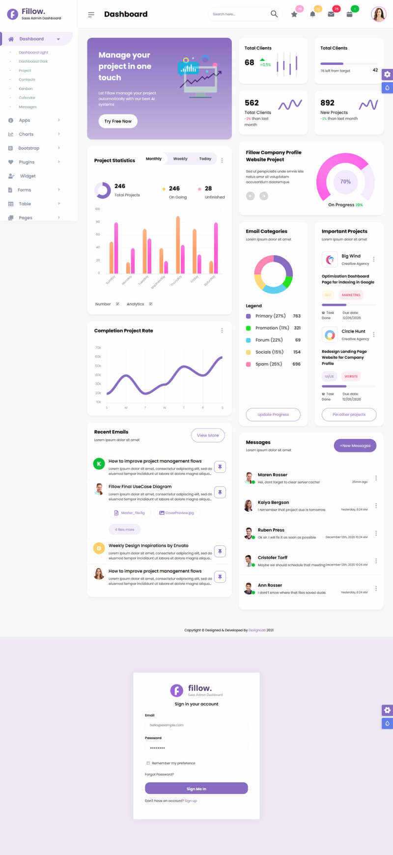 响应式app业务统计后台管理html模板-捌零源码
