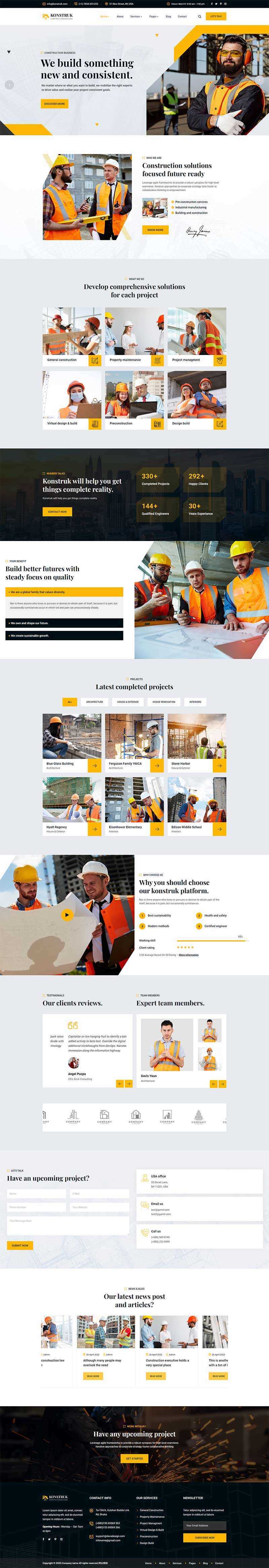 城市开发运营建筑公司网站html模板-捌零源码
